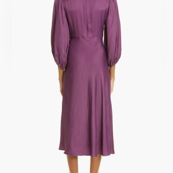 FARM RIO Front Circle Cut Out Midi Dress – PURPLE, XS, $315 - Picture 5 of 11